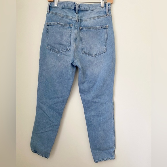 We The Free Light Blue Straight Leg Jeans - Picture 3 of 5